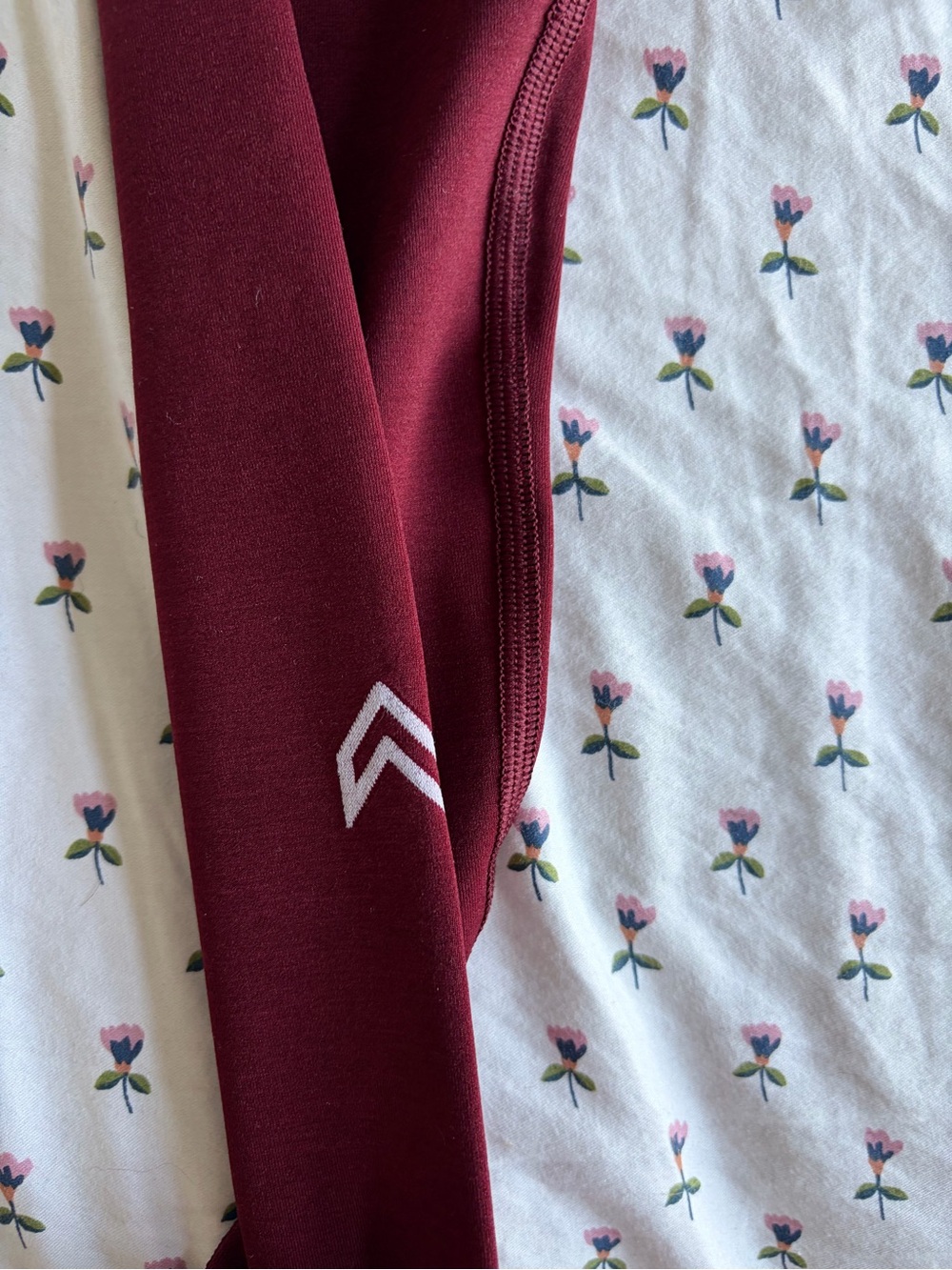 Oner Active effortless legging in rosewood - Picture 7 of 10